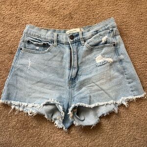 Abercrombie high rise shorts